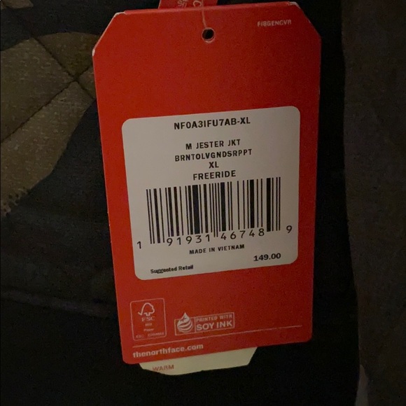 Men’s North face jacket XL NEW with tags - Picture 2 of 5